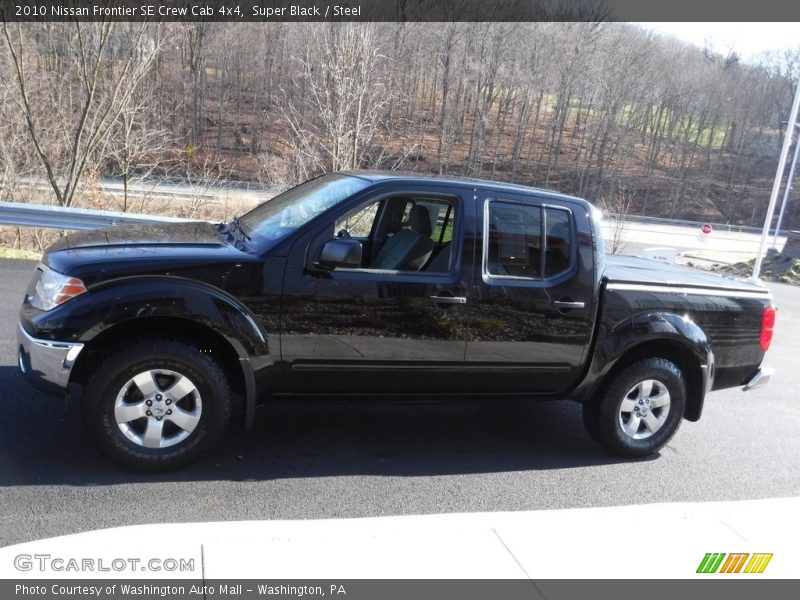 Super Black / Steel 2010 Nissan Frontier SE Crew Cab 4x4