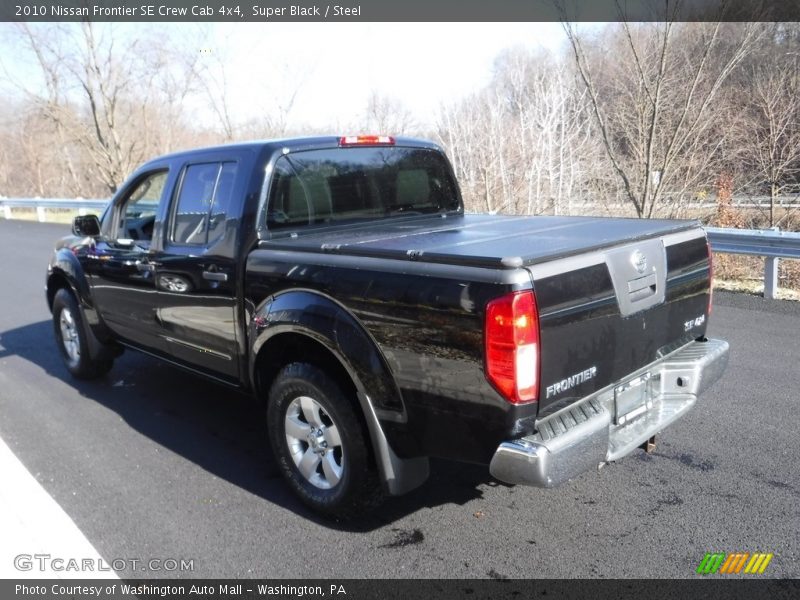 Super Black / Steel 2010 Nissan Frontier SE Crew Cab 4x4
