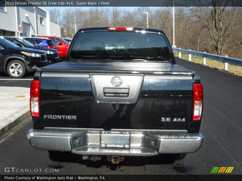 Super Black / Steel 2010 Nissan Frontier SE Crew Cab 4x4