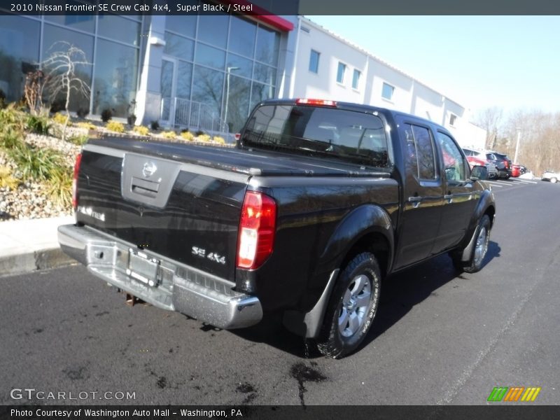 Super Black / Steel 2010 Nissan Frontier SE Crew Cab 4x4