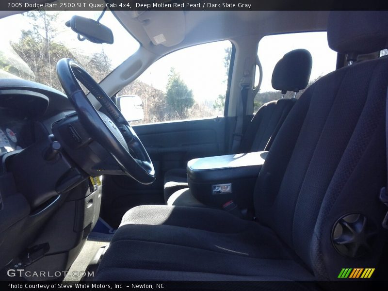 Deep Molten Red Pearl / Dark Slate Gray 2005 Dodge Ram 2500 SLT Quad Cab 4x4