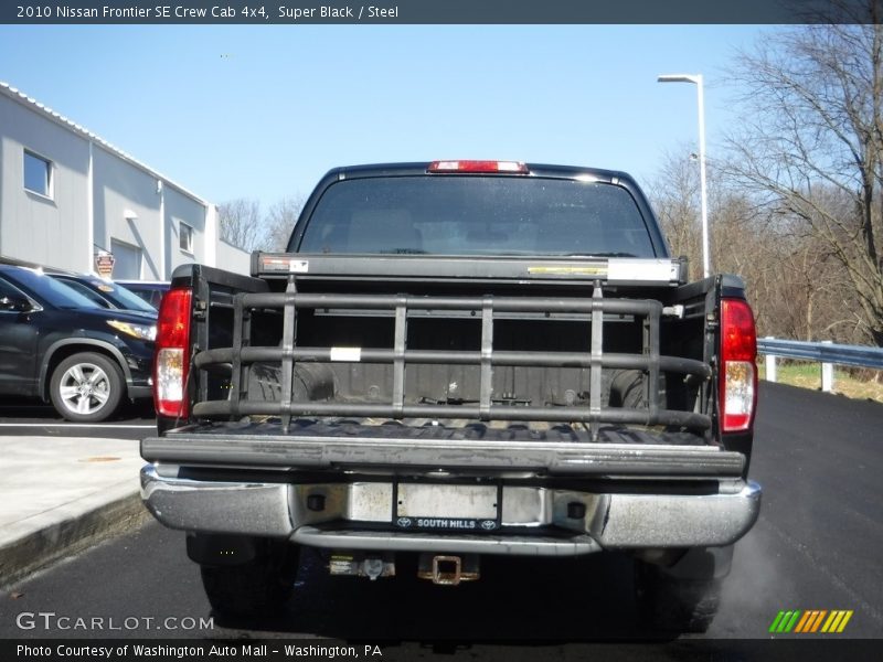 Super Black / Steel 2010 Nissan Frontier SE Crew Cab 4x4