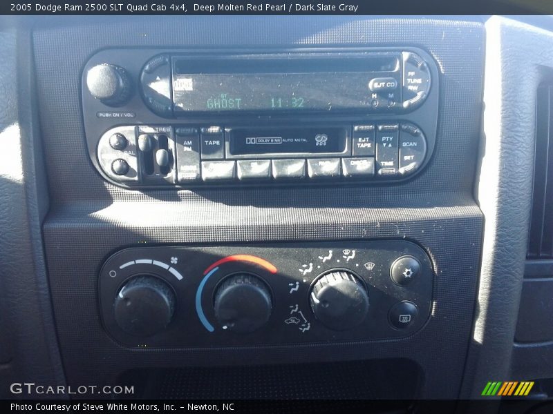 Deep Molten Red Pearl / Dark Slate Gray 2005 Dodge Ram 2500 SLT Quad Cab 4x4