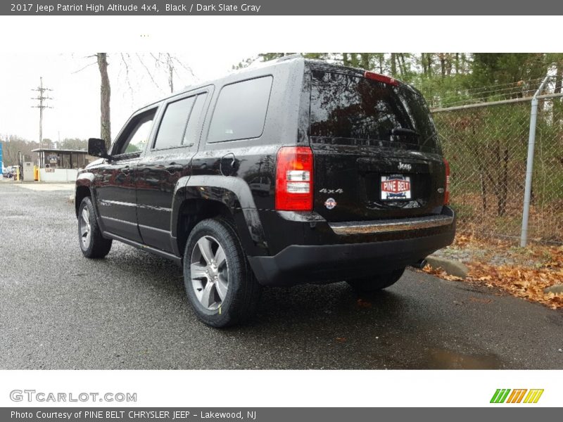 Black / Dark Slate Gray 2017 Jeep Patriot High Altitude 4x4