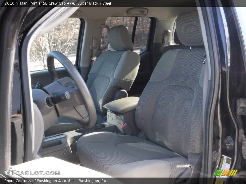 Super Black / Steel 2010 Nissan Frontier SE Crew Cab 4x4