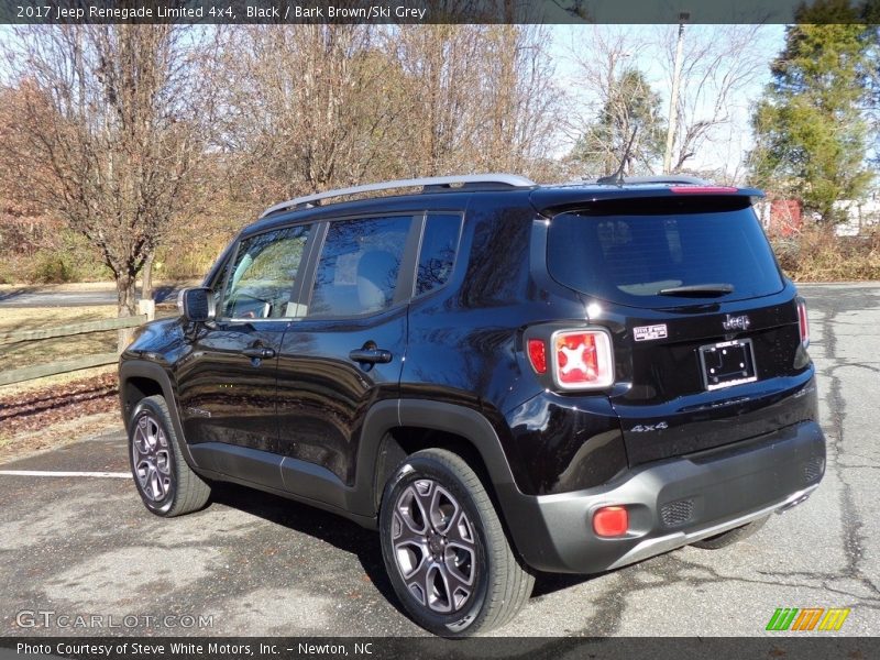 Black / Bark Brown/Ski Grey 2017 Jeep Renegade Limited 4x4