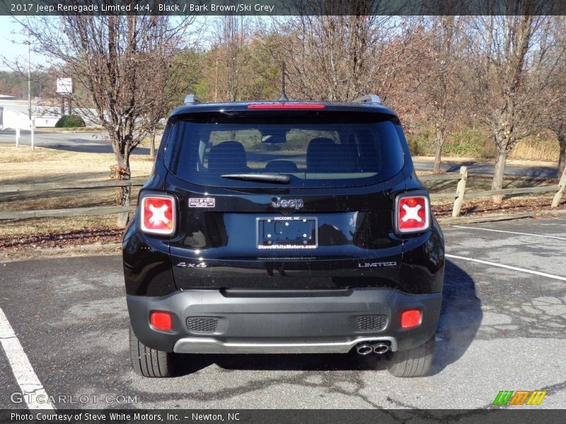 Black / Bark Brown/Ski Grey 2017 Jeep Renegade Limited 4x4