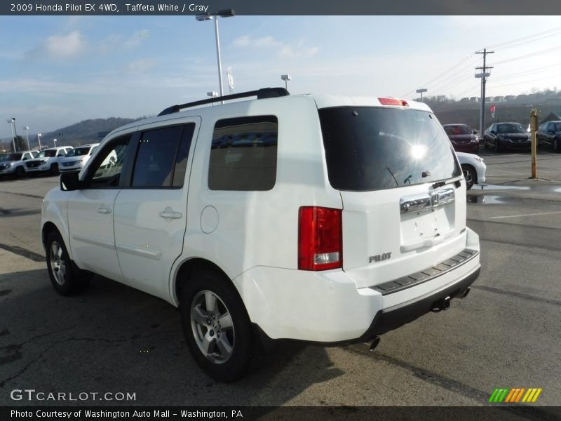 Taffeta White / Gray 2009 Honda Pilot EX 4WD