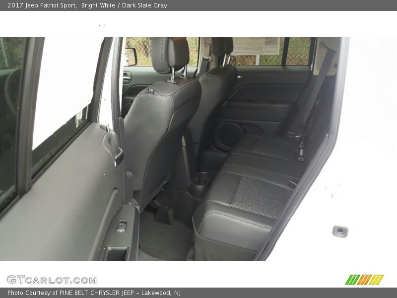 Bright White / Dark Slate Gray 2017 Jeep Patriot Sport