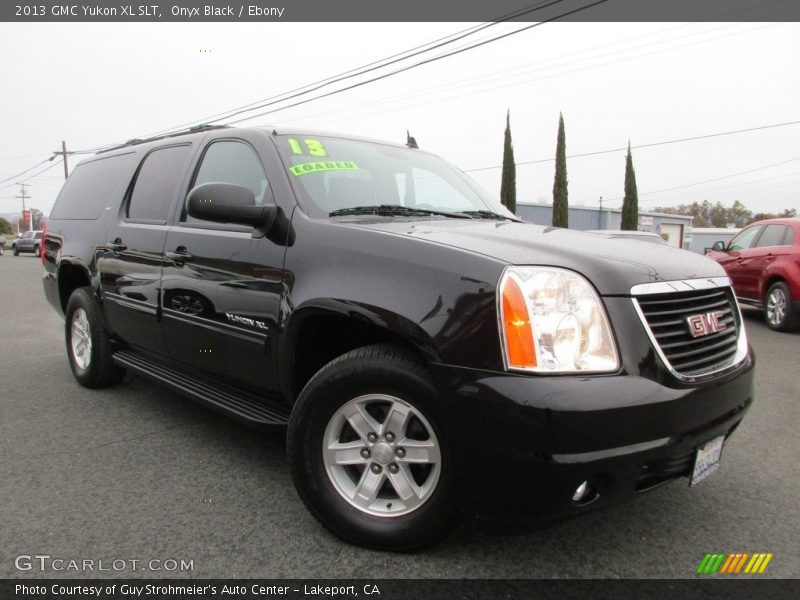 Onyx Black / Ebony 2013 GMC Yukon XL SLT