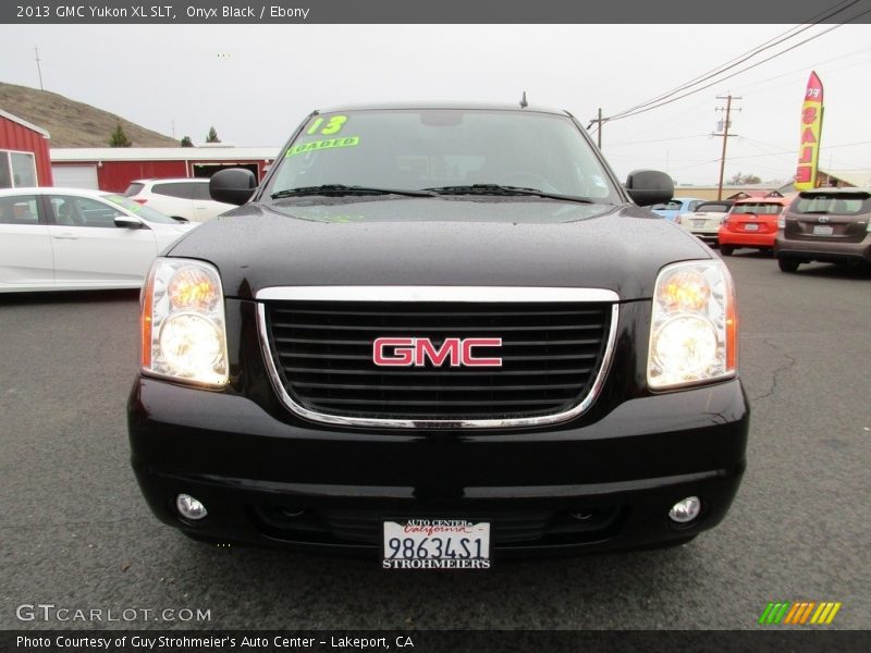 Onyx Black / Ebony 2013 GMC Yukon XL SLT
