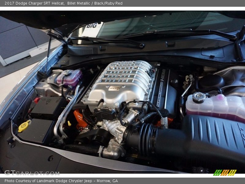  2017 Charger SRT Hellcat Engine - 6.2 Liter Supercharged HEMI OHV 16-Valve VVT V8