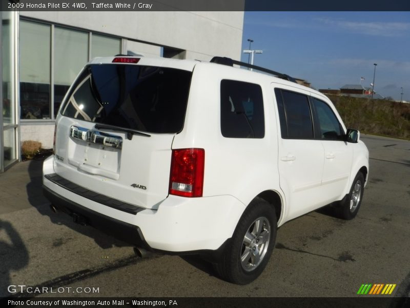 Taffeta White / Gray 2009 Honda Pilot EX 4WD