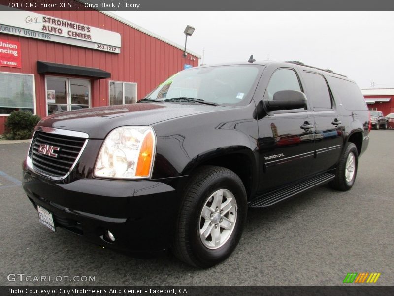 Onyx Black / Ebony 2013 GMC Yukon XL SLT