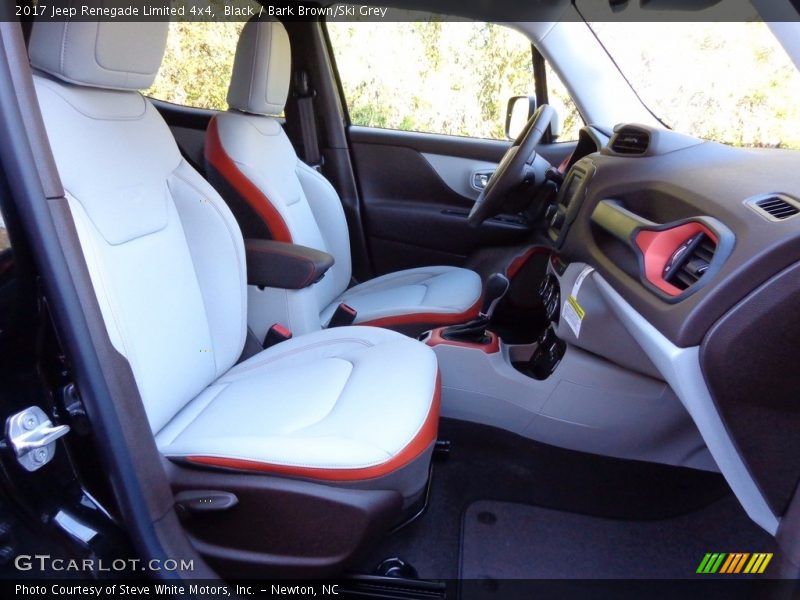 Front Seat of 2017 Renegade Limited 4x4