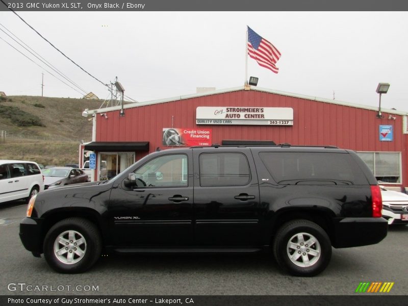 Onyx Black / Ebony 2013 GMC Yukon XL SLT