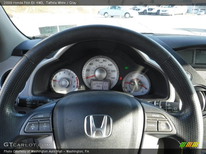 Taffeta White / Gray 2009 Honda Pilot EX 4WD