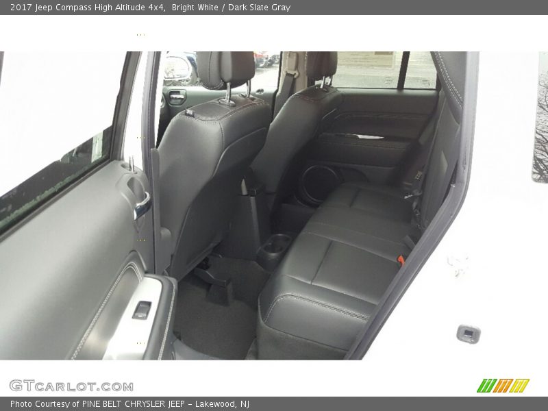 Bright White / Dark Slate Gray 2017 Jeep Compass High Altitude 4x4