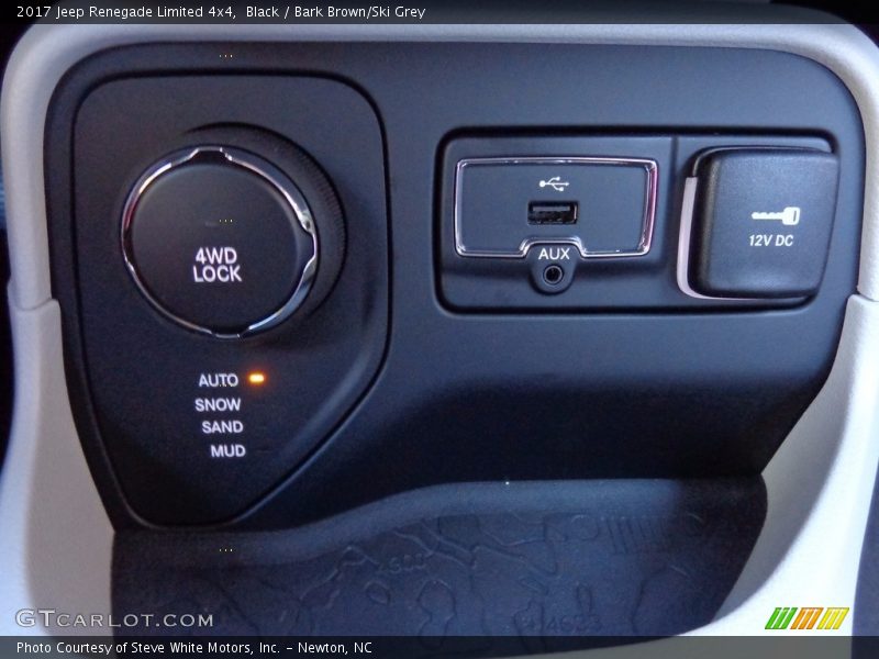 Controls of 2017 Renegade Limited 4x4