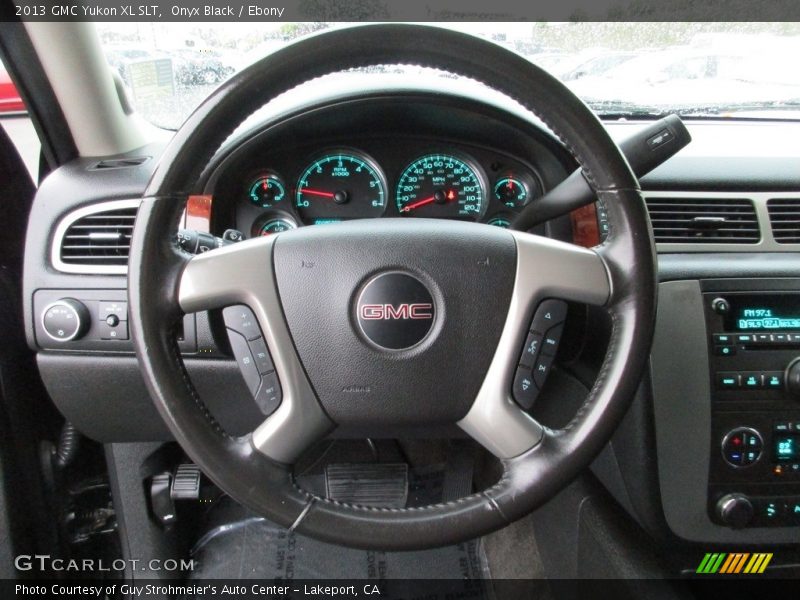 Onyx Black / Ebony 2013 GMC Yukon XL SLT