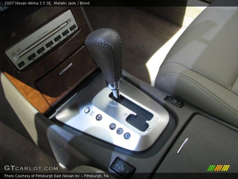 Metallic Jade / Blond 2007 Nissan Altima 3.5 SE