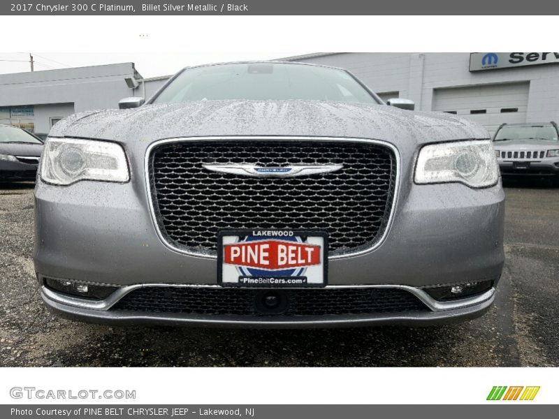 Billet Silver Metallic / Black 2017 Chrysler 300 C Platinum