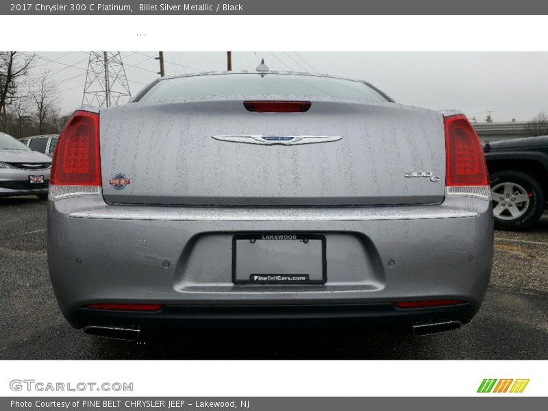 Billet Silver Metallic / Black 2017 Chrysler 300 C Platinum