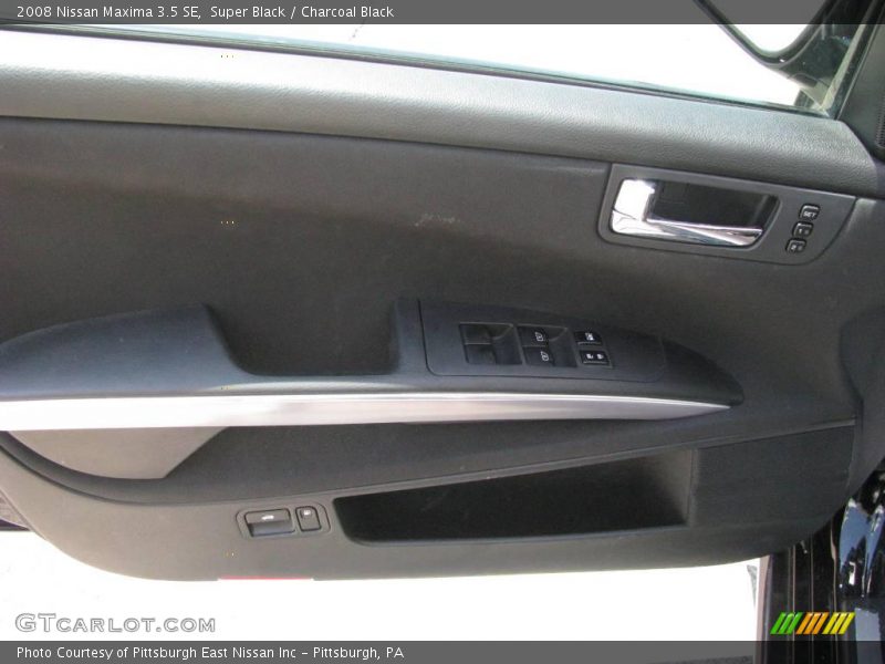 Super Black / Charcoal Black 2008 Nissan Maxima 3.5 SE