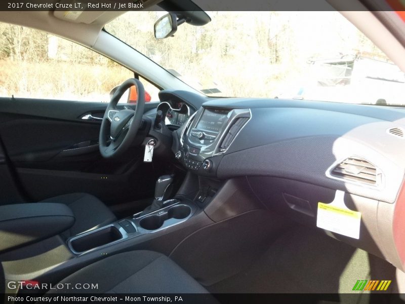 Red Hot / Jet Black 2017 Chevrolet Cruze LT