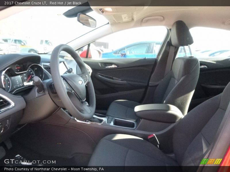 Red Hot / Jet Black 2017 Chevrolet Cruze LT