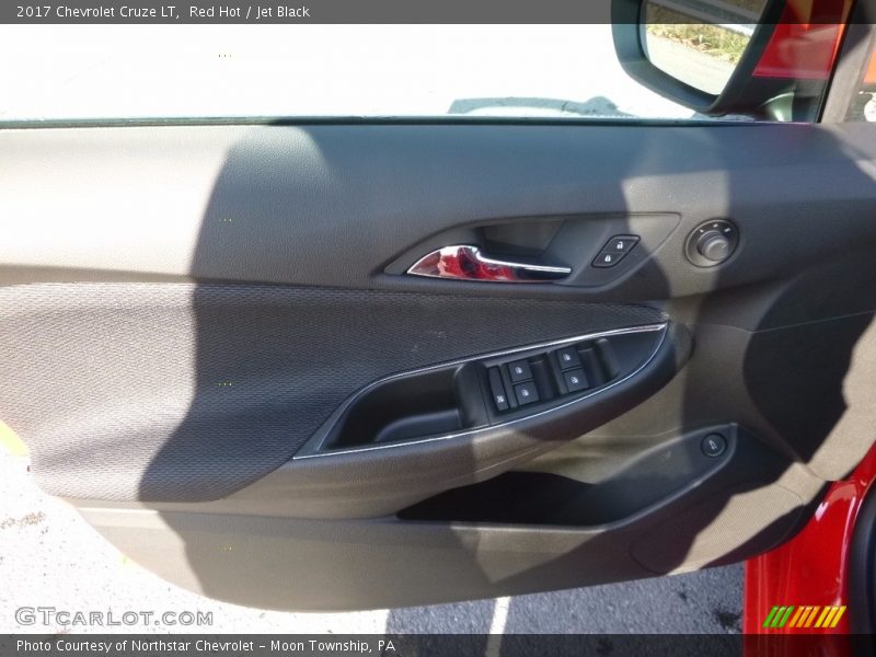 Red Hot / Jet Black 2017 Chevrolet Cruze LT