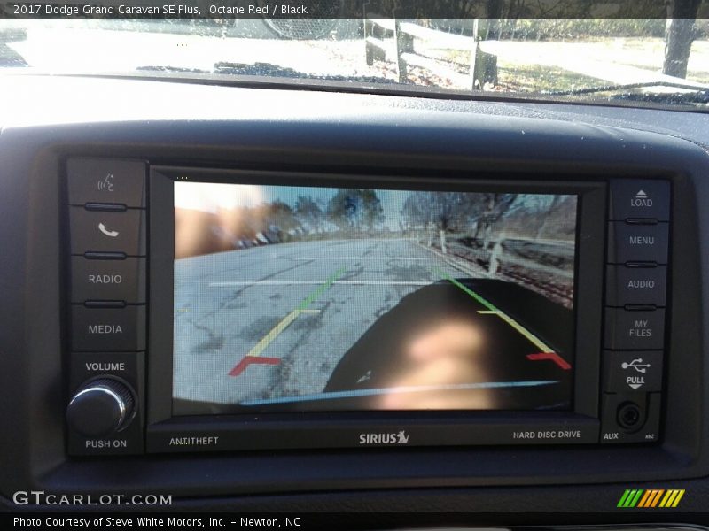 Octane Red / Black 2017 Dodge Grand Caravan SE Plus