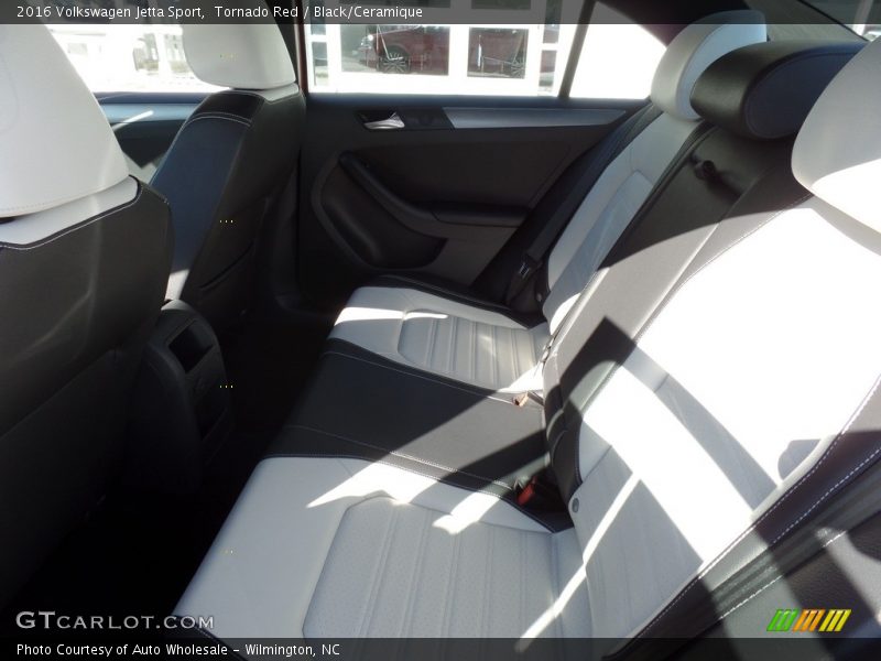 Tornado Red / Black/Ceramique 2016 Volkswagen Jetta Sport