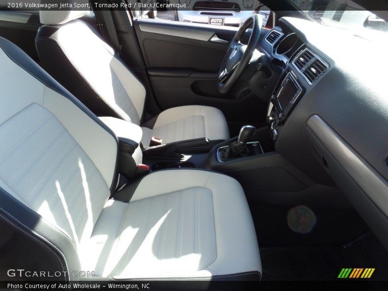 Tornado Red / Black/Ceramique 2016 Volkswagen Jetta Sport