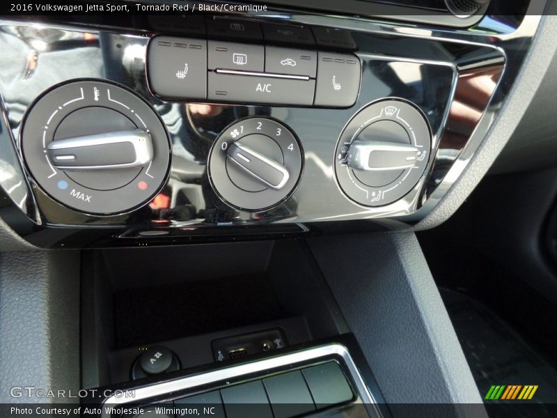 Tornado Red / Black/Ceramique 2016 Volkswagen Jetta Sport