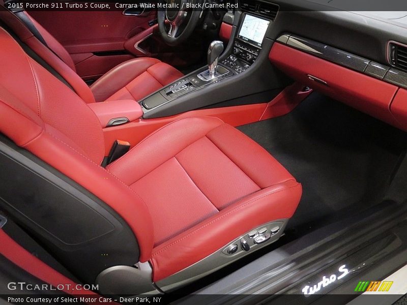 Front Seat of 2015 911 Turbo S Coupe