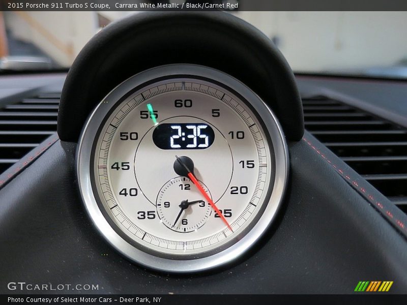  2015 911 Turbo S Coupe Turbo S Coupe Gauges