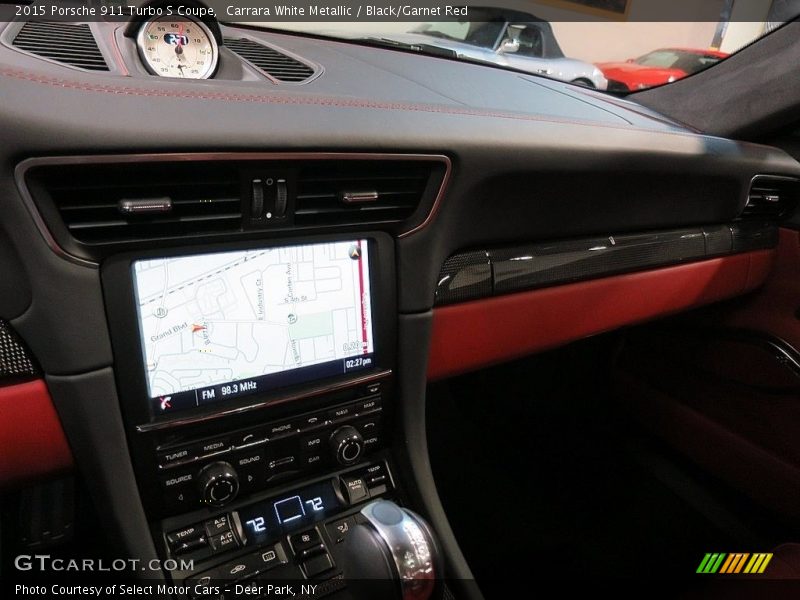 Dashboard of 2015 911 Turbo S Coupe