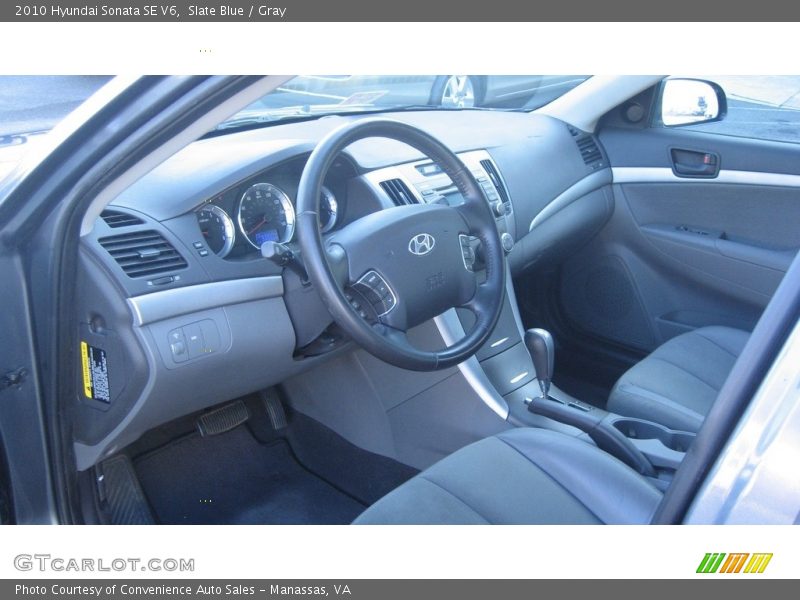 Slate Blue / Gray 2010 Hyundai Sonata SE V6