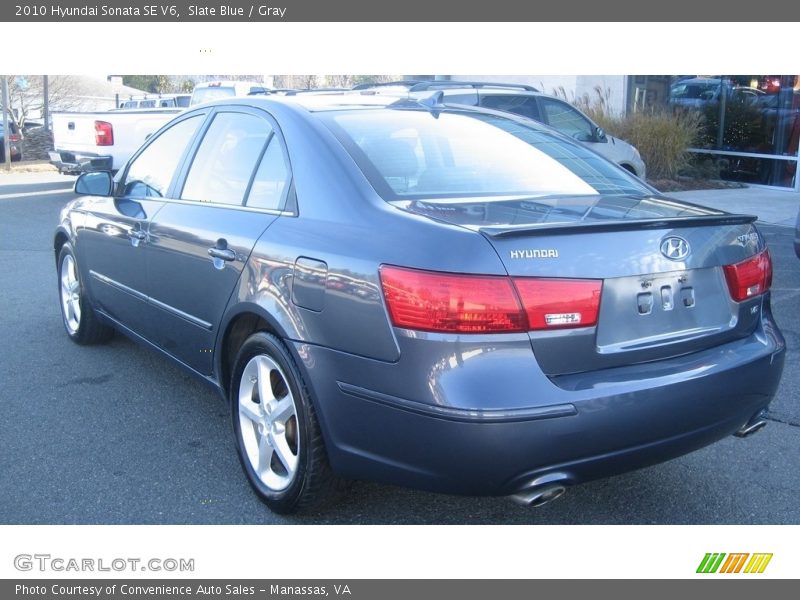 Slate Blue / Gray 2010 Hyundai Sonata SE V6