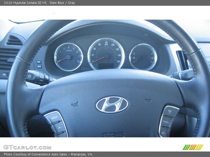 Slate Blue / Gray 2010 Hyundai Sonata SE V6