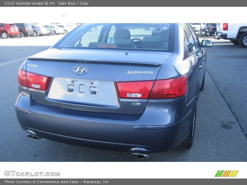 Slate Blue / Gray 2010 Hyundai Sonata SE V6