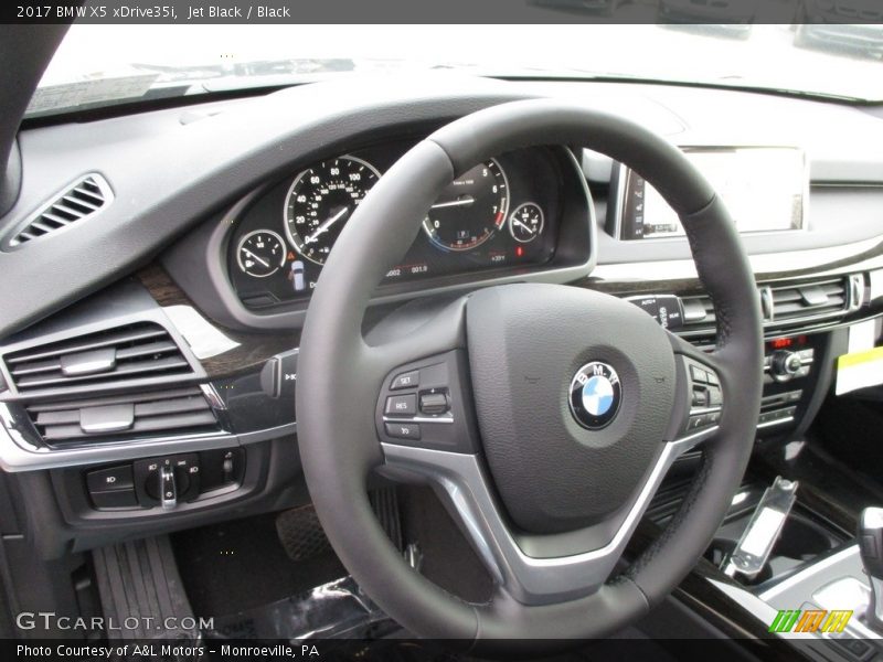 Jet Black / Black 2017 BMW X5 xDrive35i