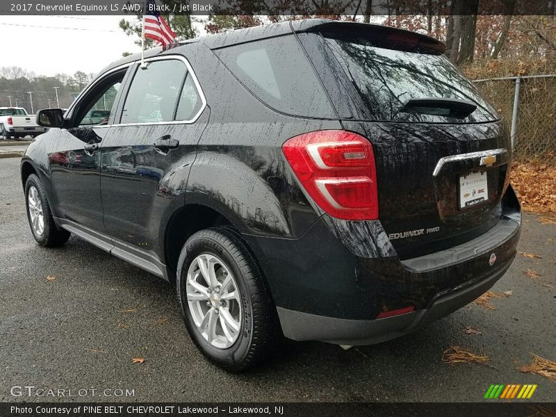 Black / Jet Black 2017 Chevrolet Equinox LS AWD