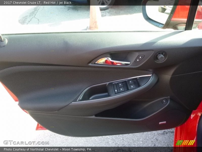 Red Hot / Jet Black 2017 Chevrolet Cruze LT