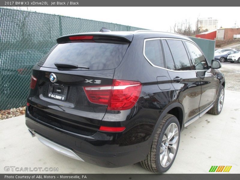 Jet Black / Black 2017 BMW X3 xDrive28i