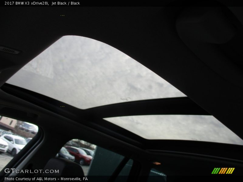 Jet Black / Black 2017 BMW X3 xDrive28i