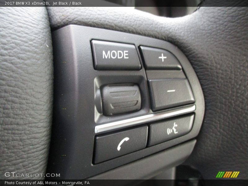Jet Black / Black 2017 BMW X3 xDrive28i