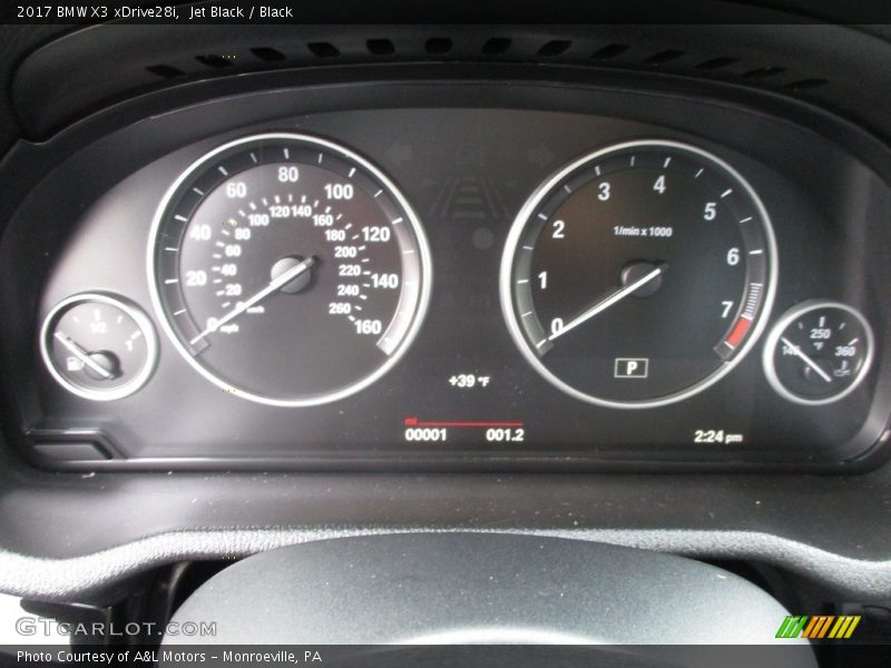 Jet Black / Black 2017 BMW X3 xDrive28i