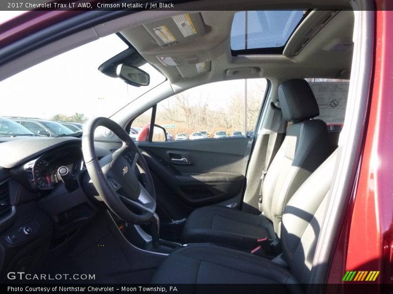 Crimson Metallic / Jet Black 2017 Chevrolet Trax LT AWD